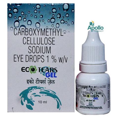 Buy Eco Tears 1% Gel Eye Drops online | Uses, Side Effects, Price and ...