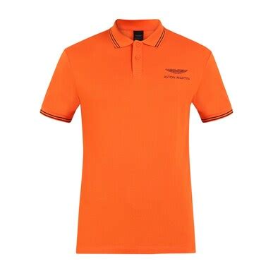 Buy Men Orange Solid Polo Polos Online at The Collective - 862649