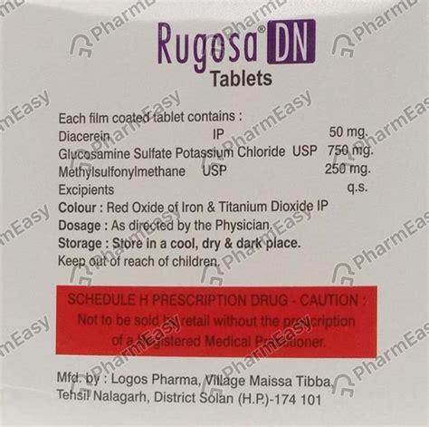 Buy Rugosa Dn Strip Of 10 Tablets Online at Flat 15% OFF | PharmEasy