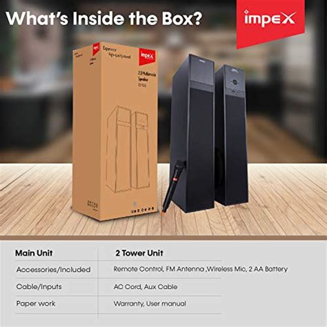 Tower Speaker – Impex Webstore