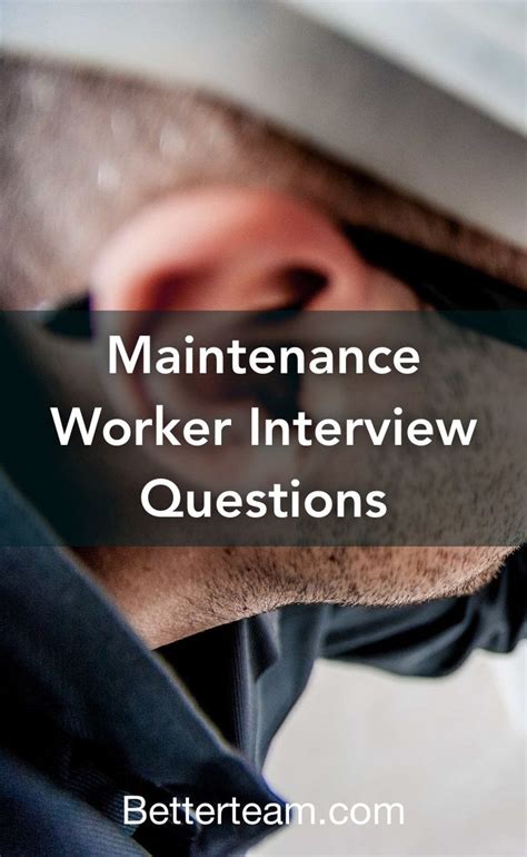 Maintenance Tech Interview Questions 的图像结果