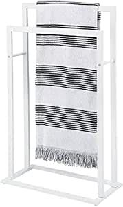 INDIAN DECOR. XL22166 Freestanding Towel Rack Towel Rack Stand, 2 Tier ...