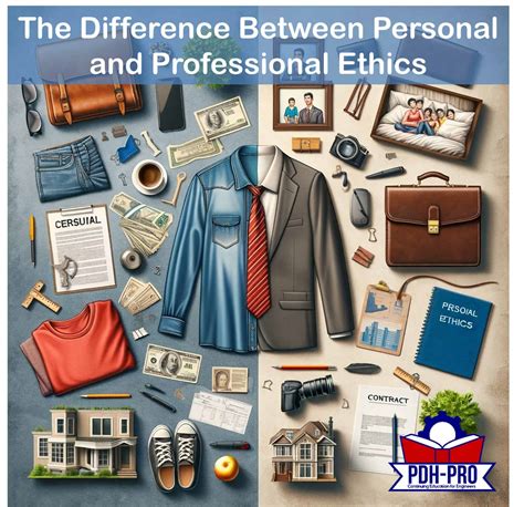 The Difference Between Personal and Professional Ethics