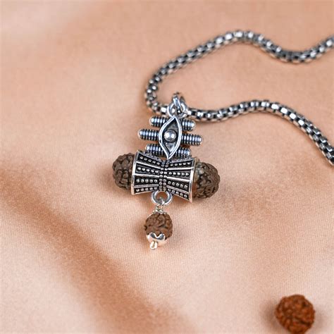 Buy Rudraksha Pendant Online at Best Price – Prinjal Jewels