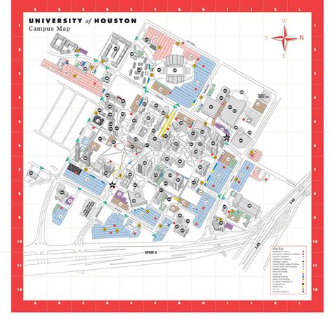 University Of Houston Campus Map