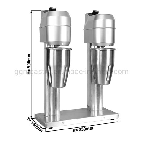 Double Head Commercial Milk Shake Mixer Maker Electric Milkshake ...