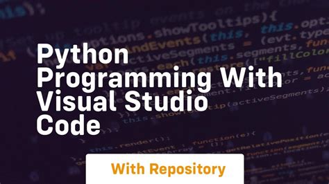 Image result for Python Programming in vs Code
