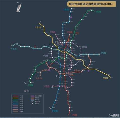 成都地铁规划图2030下载-2030成都地铁规划图运营图下载 高清版-IT猫扑网