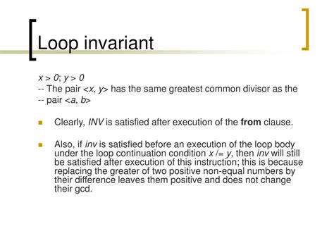 Image result for What Is a Loop Invariant