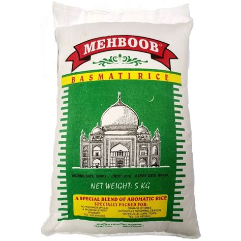 Mehboob Basmati Rice 5kg - Superb Hyper