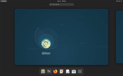 Image result for Debian Linux Desktop