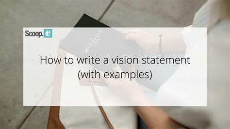 Image result for How to Write a Vision Statement