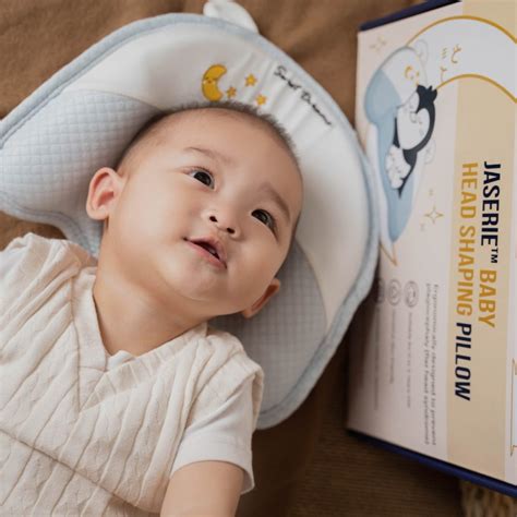 JASERIE® Baby Head Shaping Pillow - Solves Plagiocephaly