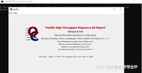 FastQC Tutorial Windows 的图像结果