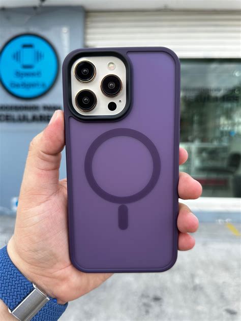 Case Magsafe Humo Purpura - Speed Gadgets