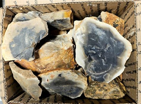 20+ Pounds Hopkinsville Chert, Flintknapping, Lapidary – Flintknapping ...
