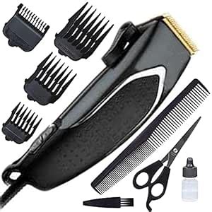 Professional man Hair Clipper long Wired Non-Rechargeable corded hair ...