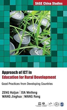 Approach of ICT in Education for Rural Development: Good Practices from ...