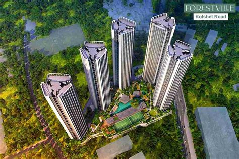 Oberoi Forest Ville @ 2.50 Cr** | Buy 3 & 4 BHK @ Kolshet Road ...