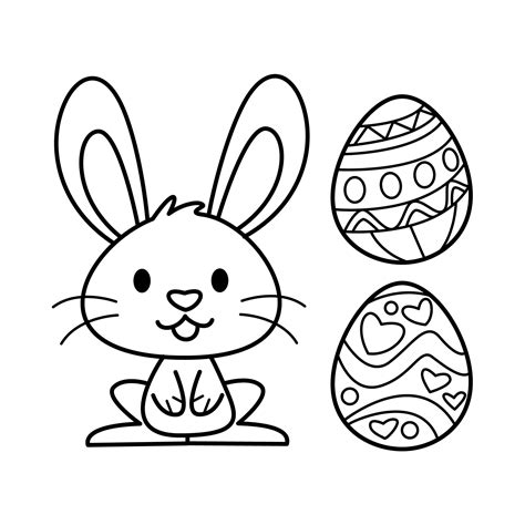 Easter Bunny Coloring Book for Kids | 17 Fun Printable Pages | Digital ...