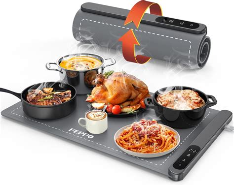 Amazon.com: GRILL FORCE Electric Warming Tray + 304 Stainless Steel ...