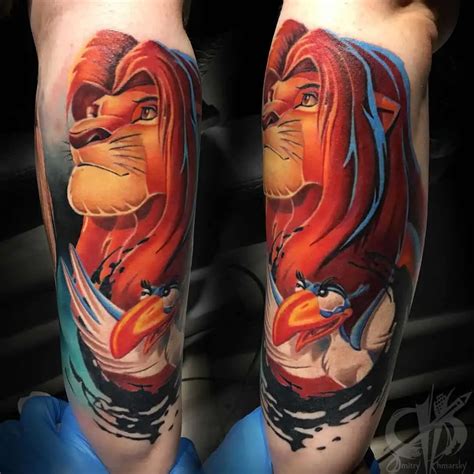 Lion King Mufasa Tattoo