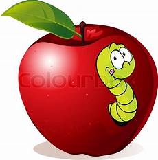 malvorlagen apfel mit wurm illustration der in roten apfel wurm stock vektor malvorlagen apfel mit wurm illustration der in roten apfel wurm stock vektor
