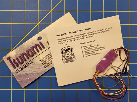 How to Fit a DCC Sound Decoder 的图像结果