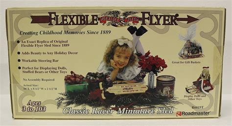 Flexible Flyer Classic Racer Miniature Sled : Amazon.in: Toys & Games
