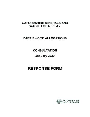 Fillable Online eynsham-pc gov Oxfordshire Minerals & Waste Local ...