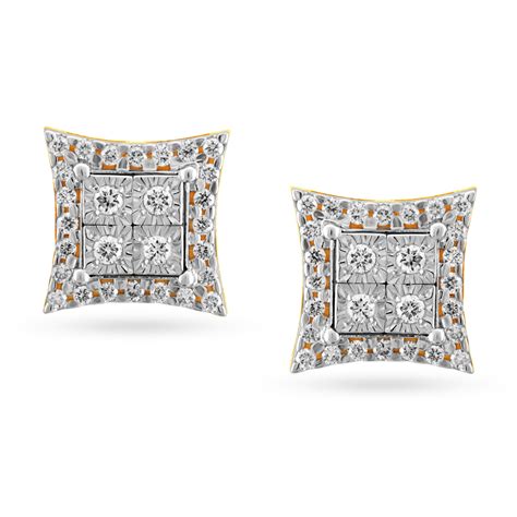 Unique Gold and Diamond Pendant and Earrings Set