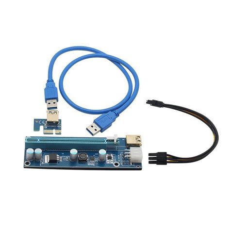Amazon.in: Buy 60cm PCI-E Riser Card 009S Express 1x to 16x Extender ...