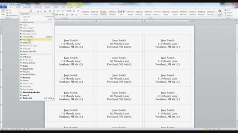 Image result for How to Create Labels From Excel File
