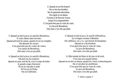 Image result for La Java Parole