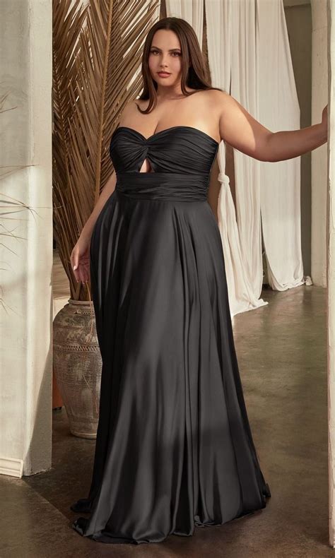 Ladivine 7496C Formal Plus-Size Long Dress