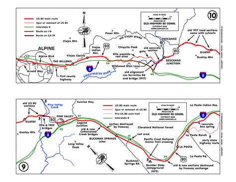 Highway 80 California Today - I 80 Road Map - KWTUFN