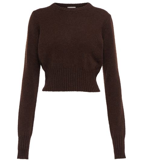 Khaite - Aroon cropped cashmere sweater Khaite