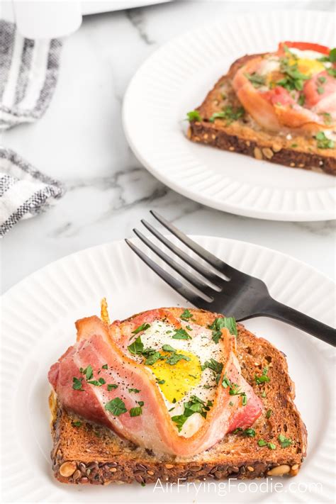 Air Fryer Breakfast Sandwich | Air Frying Foodie