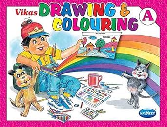 Buy Navneet Drawing & Colouring In-A Nursery | English | Drawing & Art ...