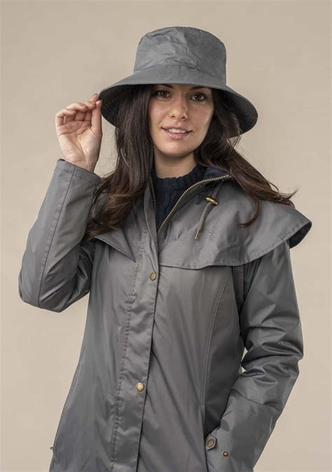 Storm Women's Waterproof Rain Hat - Urban Grey | Lighthouse | Autumn ...