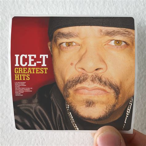 Ice-T Greatest Hits The Evidence Album Cover Sticker
