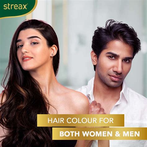 Streax Insta Shampoo Hair Colour for Men & Women (15 ml x 16 = 240 ml ...