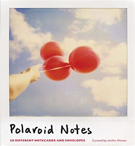 Polaroid Notes: 20 Different Notecards and Envelopes (Polaroid Themed ...