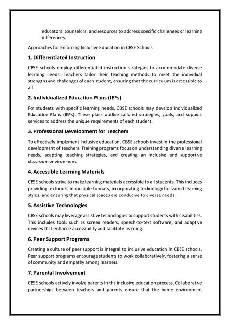 Environmental Differentiated Iep Plans