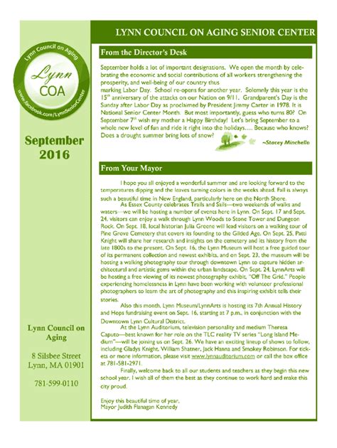 Fillable Online Executive Office of Elder Affairs Programs and Services ...