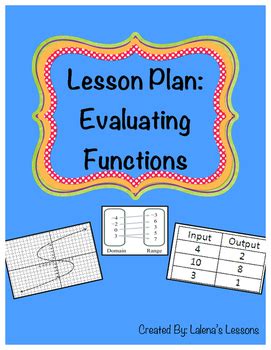 Evaluating Functions Lesson Module 2 的图像结果