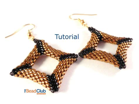 Peyote Earring Tutorial 的图像结果