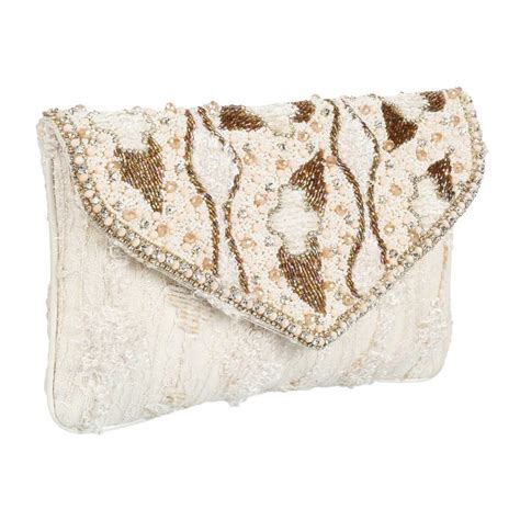 Buy Mochi Women Off-White Envelope Clutch Online | SKU: 38-7398-66-10 ...