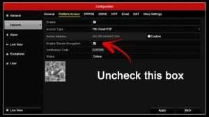 Image result for Hikvision Error Code 421