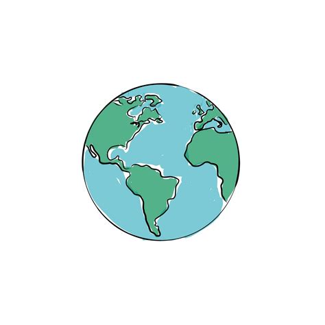 earth drawing for class 1